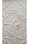 Girl's Muslin Shirt and Linen-Look Pants Double Set - 6
