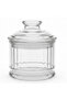 Compact Acrylic Storage Jar with Lid for Spices, Snacks and Pantry Use 10 × 10 cm