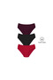 Women's 100% Cotton 3-Piece High Waist Ribbed Comfortable Panties
