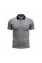 Men's Regular Fit Patterned Polo Collar Cotton T-Shirt - 2