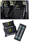 Travel Neck Pillow & Seatbelt Cover for Skoda Vehicles - Digital Printed Double Comfort Set