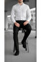 Men's Slim Fit Lycra Ankle Length Italian Cut Fabric Trousers 2 Pieces - 5