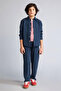 Shirt Collar Buttoned Long Sleeve Washed Effect Shirt Boy G5005A826Sp - 5