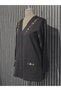 Steel Knit Colorful Embroidered Mother's Cardigan Black - 2