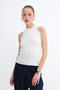 Lace Detailed Knitwear Blouse A2957 - 5