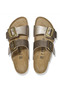Sydney Cushion Buckle Bf Graceful Metallic Brown Women's Slippers 1029372 - 5