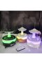 UFO Raindrop Aroma Diffuser Humidifier with LED Light & Mist Spray for Home Office - 4