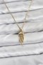 316L Steel Chain Gold Color Jellyfish Model Zircon Stone Women's Necklace