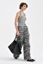 Women's Printed Detailed Double-Piece Look Design Blouse Undershirt - 6