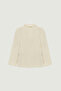 Ecru Double Buttoned Women's Blazer Jacket - 2