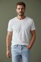İnterview Roys Linen Look Cotton Light Blue Trousers - 2