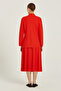 Pomegranate Flower Honeycomb Textured Women's Jacket - 3