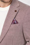 İvano Men's Burgundy Lycra Stretch Fabric Mono Collar Sports Blazer Jacket - 2