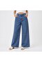 Special Collection Detailed Wide-Leg Denim Pants