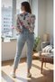 High Waist Mom Boyfriend Women's Jean Pants |   Comfortable Fit |   Denim |   Snow Washing - 5