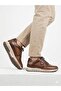 Men's Tan Genuine Leather Orthopedic Imported Sole Casual Shoes - 3
