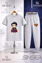 Children's Sprman Cocuk Single 3-Piece T-Shirt Tracksuit Set - 3
