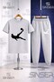 Children's Rovasata Adam Syh 3Lu T-Shirt and Sweatpants Set in a 3L Square - 3