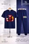 Children's Marvel 3Lu in the Shield 3L T-Shirt Tracksuit Set - 4