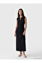 Black off-the-shoulder bodycon midi dress - 7