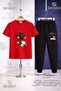 Children's Snic Syh Hucum Eden Single 3Lu in the Square 3LÜ T-Shirt Tracksuit Set - 4