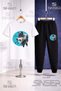 Children's Wolf Gray Turquoise Tvl 3-Piece T-Shirt Tracksuit Set - 2