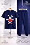 Children's Tavsan Nice Makas 3-Piece T-Shirt Tracksuit Set - 4