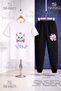 Children's Cat Sitting with Ribbons 3-Piece T-Shirt Tracksuit Set - 2