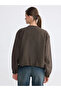 Khaki College Collar Women's Jacket - 7