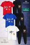 Children's Cat and Mouse Tm Jry Kovalamaca 3L T-Shirt Tracksuit Set