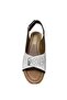 Women's Thick Short Heeled Summer Mother Shoes - 5
