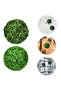 2pcs Artificial Grass Green Topiary Ball - Garden Decoration Fake Boxwood Plant for Home Dec - 4