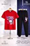 Children's Kromi Cool Written 3-Piece T-Shirt Tracksuit Set - 4