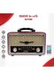 Retro "All-in-One" Vintage Portable Wireless Radio with Bluetooth & Rechargeable Battery - 2