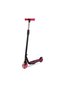 5+ pink 2 wheel metal lighted scooter