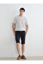 Nevavm Super Skinny Fit Men's Jean Shorts with Difference