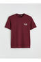 Crew Neck Printed Combed Cotton Men's T-Shirt - 5