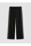 Lcw Modest Black Striped Women's Sweatpants