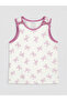 Gencc Quality Bowknot Printed Girls' Undershirt 2-Piece Set - 8