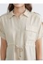 Quality Pieces from Çelebi Store: Women's Shirt with Tie Detail and Drawstring - 8