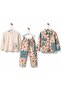 Limi Baby Girl & Children's Summer Soft Texture Linen Jacket Pants Thin Long Sleeve Badi 3-Piece Set - 2
