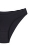 Women's 6-Piece Black Cotton Lycra Bikini Panties - 4