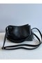 Women's Shoulder Bag with Knitted Handle |   Elia - 5
