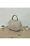 Bohemian Style Beige Handmade Knitted Women's Bag - 2
