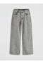 Wideleg Stoned Girl's Jean Trousers