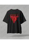 Gazze Printed Oversize Unisex T-Shirt Streetwear Loose Fit