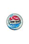 Ataturk Patch - Velcro Patch with the Text "In the Light of a Pair of Blue Eyes" (9.5 cm)