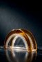 Solis Glass Napkin Holder - Amber - 3