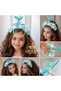 Luxury Design Pearl Pendant Mermaid Tail Starry Turquoise Blue Children's Crown Birthday Crown