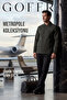 سترة رجالية من Metropole Modern Regular Fit مقاومة للماء باللون الكاكي M601-R0501-02 - 7